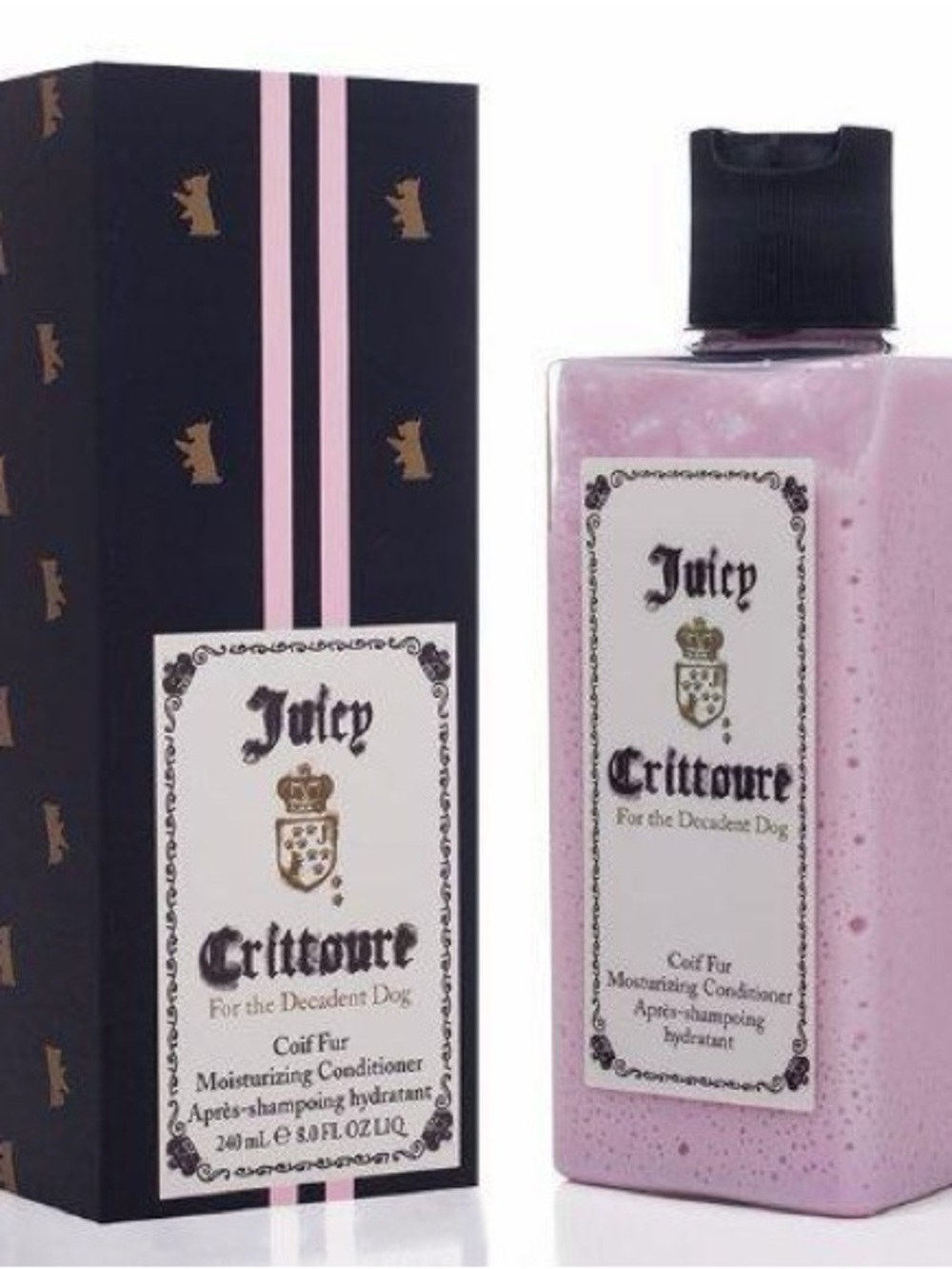 Juicy Crittoure 8-Ounce Coif Fur Moisturizing Conditioner For The Decadent Dog